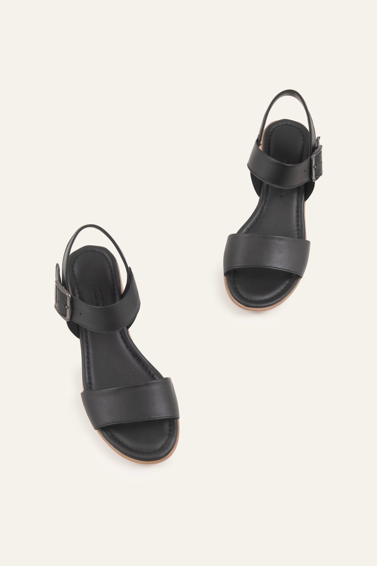 Cortona Genuine Leather Women Block Heel Sandals Black - view 4
