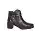 Margherita Genuine Leather Black Boots
