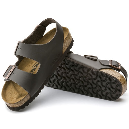 Milano Dark Brown Smooth Leather Regular