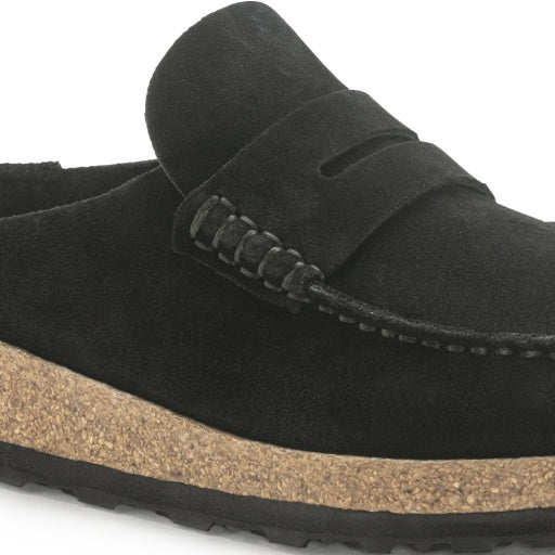 Naples Black Suede Leather Regular