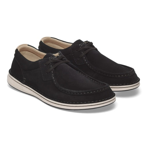 Pasadena Black Suede Leather Regular