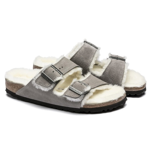 Arizona Shearling Stone Coin Suede Leather/Shearling Regular
