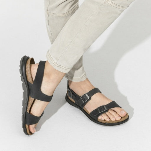 Sonora Cross Town Black Oiled Leather Regular