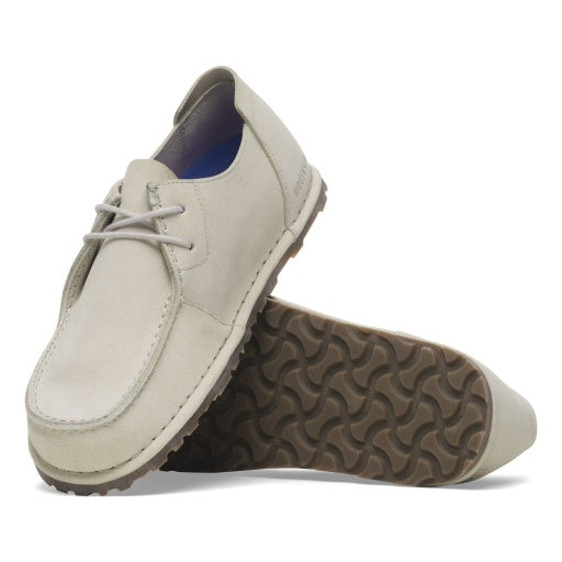 Utti Lace Antique White Suede Leather Regular