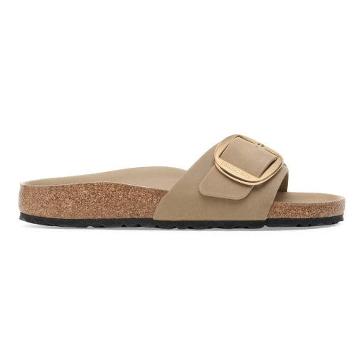 Madrid Big Buckle Tabacco Brown Oiled Leather Narrow