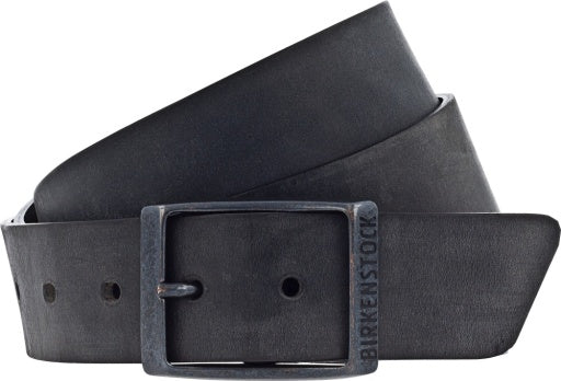 Kansas Belt Black Oiled Leather 35mm One Size