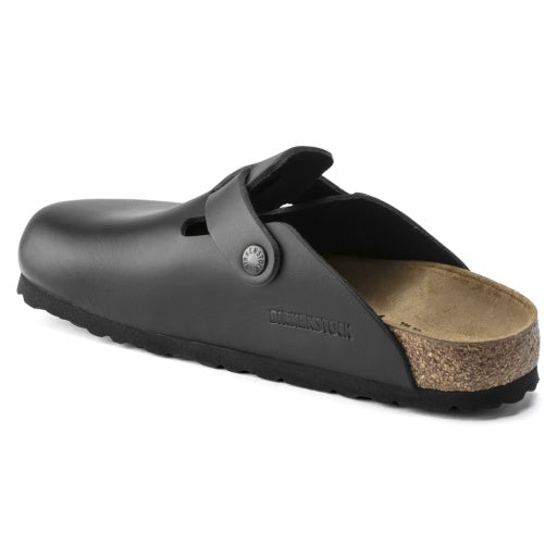 Boston Black Smooth Leather Regular