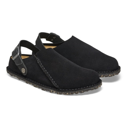 Lutry Black Suede Leather Regular