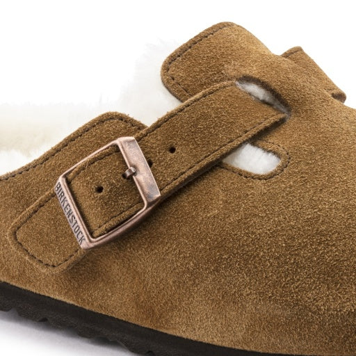 Boston Shearling Mink Suede Leather/Shearling Regular