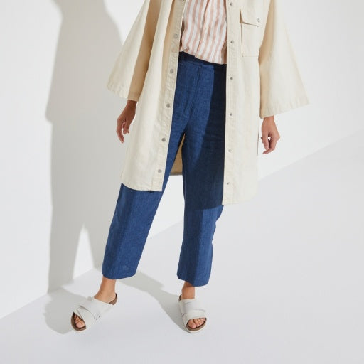 Kyoto Antique White Suede/Nubuck Leather Narrow