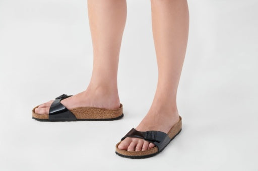 Madrid Patent Black Birko-Flor Regular