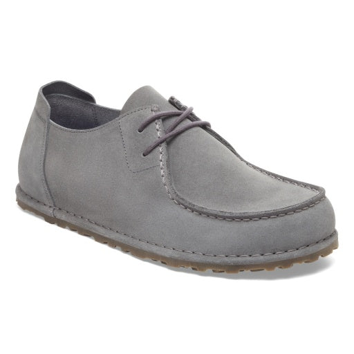 Utti Lace Basalt Grey Suede Leather Regular