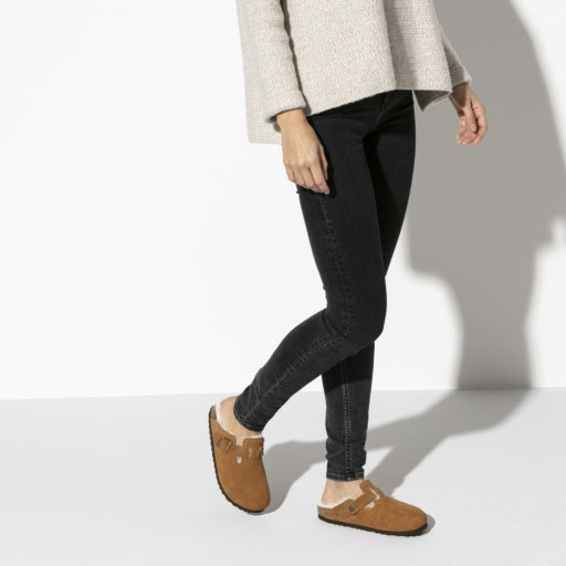 Boston Shearling Mink Suede Leather/Shearling Regular