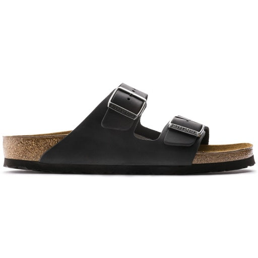 Arizona Black Oiled Leather Narrow