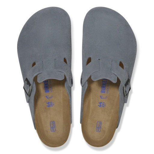 Boston SFB Basalt Grey Suede Leather Regular