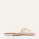 Rosa Genuine Leather Women Sandals Beige