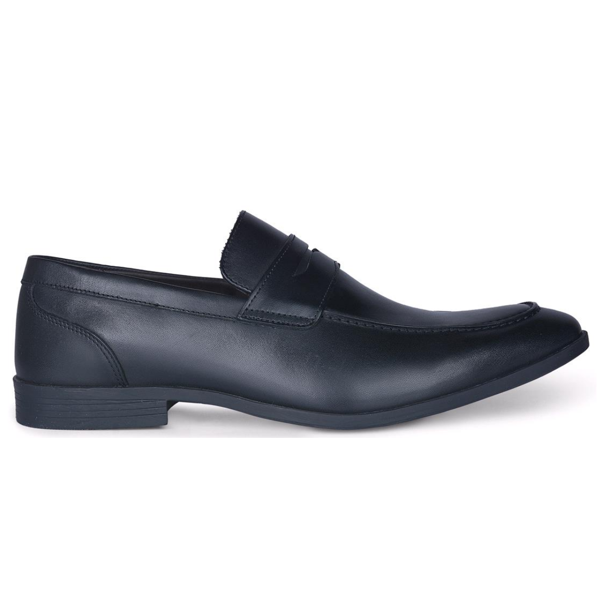 Calvin Genuine Leather Black Shoe – Jeyka