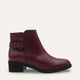 Serenza Genuine Leather Burgundy Boots