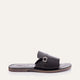 Collins Genuine Leather Women Sandals Black