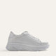 Amores Genuine Leather Women Sneakers White