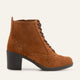 Hilsa Genuine Leather Suede Tan Boots