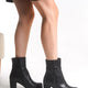 Tivora Genuine Leather Black Boots