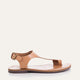 Dahlia Genuine Leather Women Sandals Natural