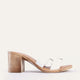 Fresia Genuine Leather Women Sandals White