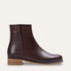 Evora Genuine Leather Brown Boots