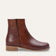 Evora Genuine Leather Tan Boots