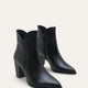 Valoria Genuine Leather Black Boots