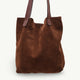 Elowen Brown Suede Leather Bag