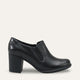 Celeste Genuine Leather Women Shoes Black