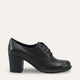 Elara Genuine Leather Women Shoes Black