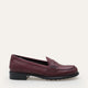 Haven Genuine Leather Maroon Loafers
