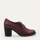 Elara Genuine Leather Women Shoes Maroon