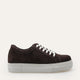 Soho Genuine Leather Women Sneakers Suede Brown