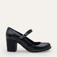 Sloane Genuine Leather Women Shoes Patent Black
