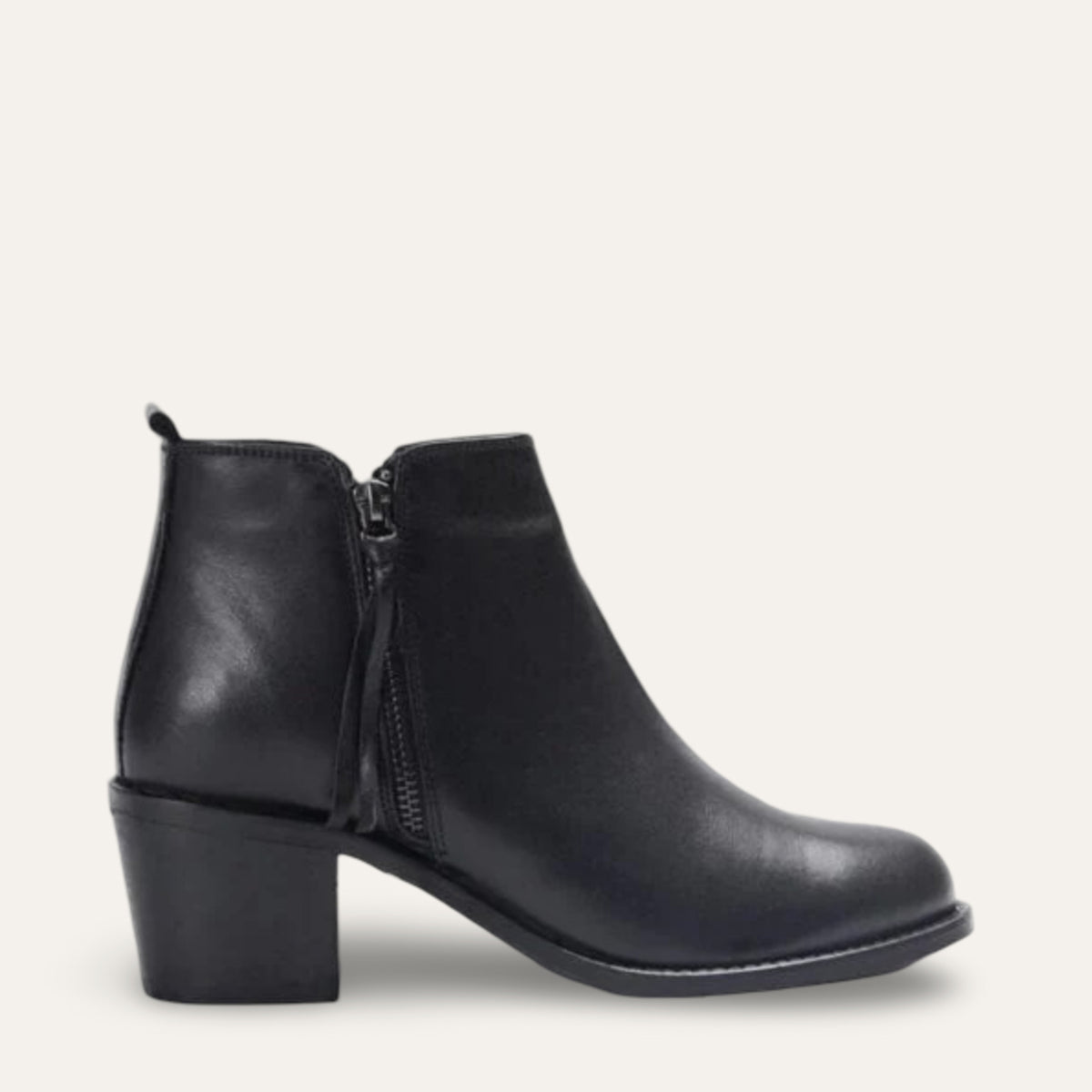 Masado Genuine Leather Black Boots – Jeyka