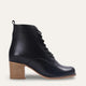 Rozi Genuine Leather Black Boots
