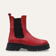 Nivora Genuine Leather Red Boots