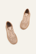 Verona Genuine Suede Women Sneakers Beige - view 2
