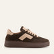 Verona Genuine Suede Women Sneakers Brown