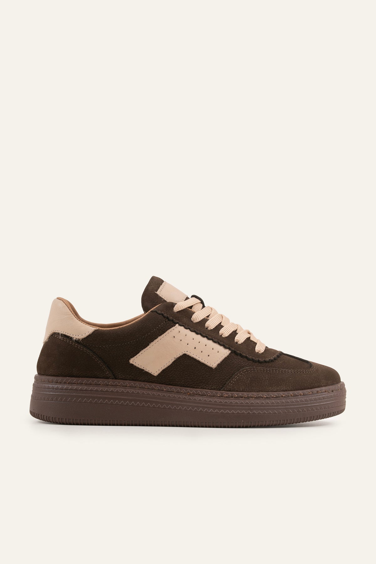 Verona Genuine Suede Women Sneakers Brown - view 1