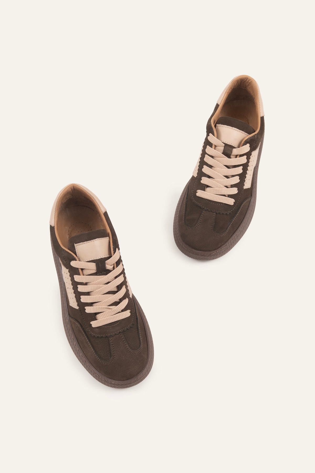 Verona Genuine Suede Women Sneakers Brown - view 2