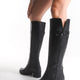 Lucca Genuine Knee High Leather Black Boots
