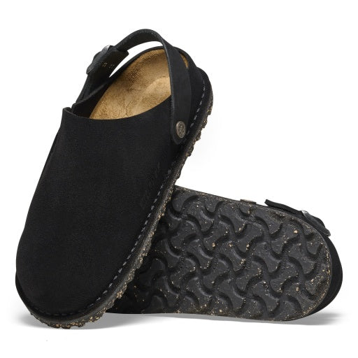 Lutry Black Suede Leather Regular