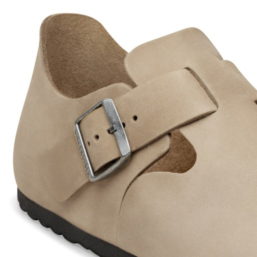 London Tabacco Brown Oiled Leather Narrow