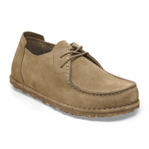 Utti Lace Grey Taupe Suede Leather Regular