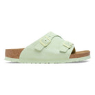 Zurich Faded Lime Suede Leather Regular